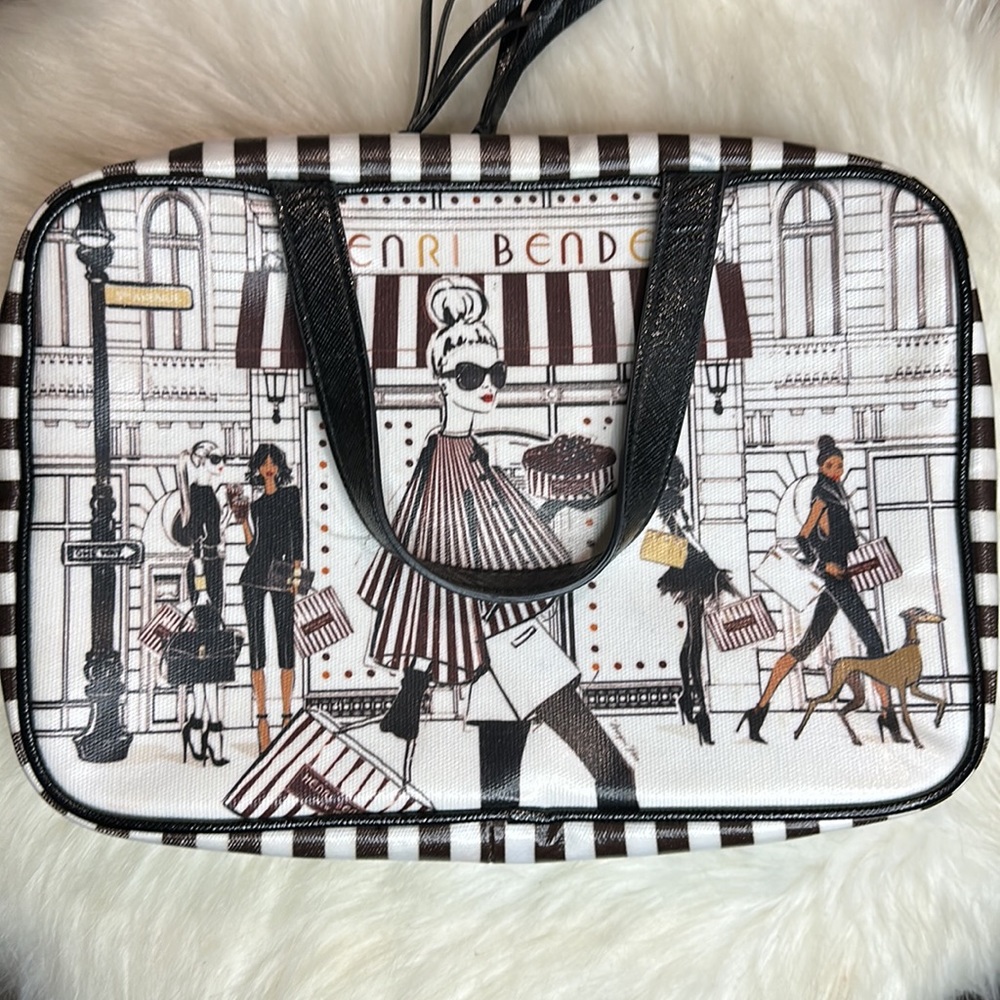 EUC HENRI BENDEL MEGAN HESS TRAVEL CASE